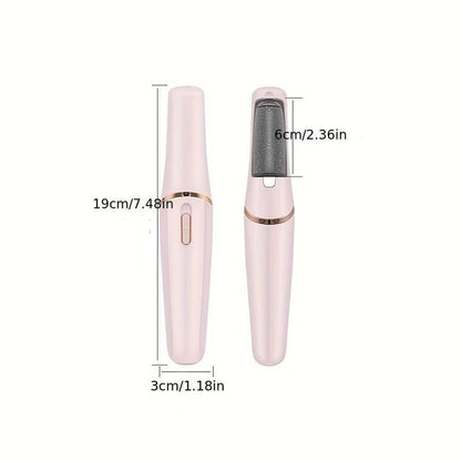 Electric Feet Callus Remover,Portable Electronic Foot File Pedicure Tools,Waterproof Foot Scrubber File,Pedi Foot Care for Dead,Hard Cracked Dry Skin Manicure Nail Nail Care Cutics Nail Art