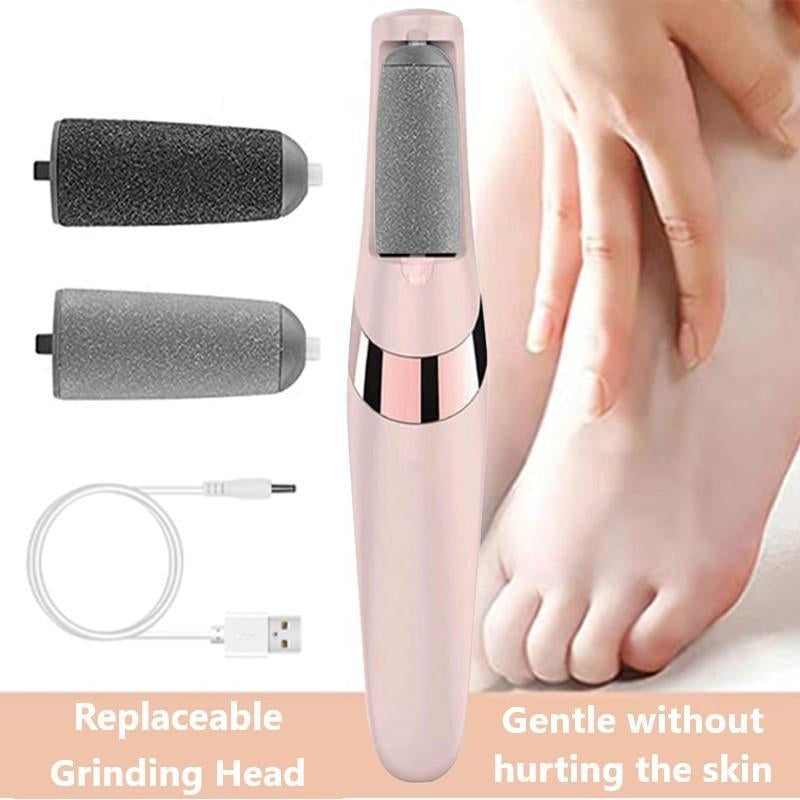 Electric Feet Callus Remover,Portable Electronic Foot File Pedicure Tools,Waterproof Foot Scrubber File,Pedi Foot Care for Dead,Hard Cracked Dry Skin Manicure Nail Nail Care Cutics Nail Art